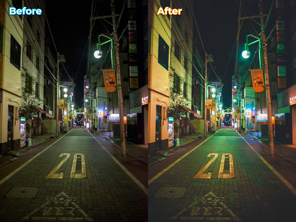 Martin Wong Photo Presets - City Nightscape product image