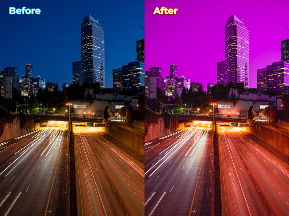 Martin Wong Photo Presets - City Nightscape product image